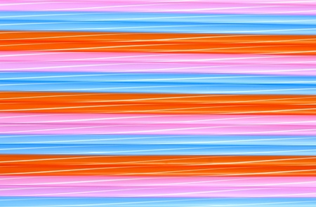 Abstract pattern of multi color drinking straws (horizontally/landscape orientation)の写真素材
