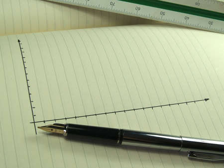 empty graphの写真素材