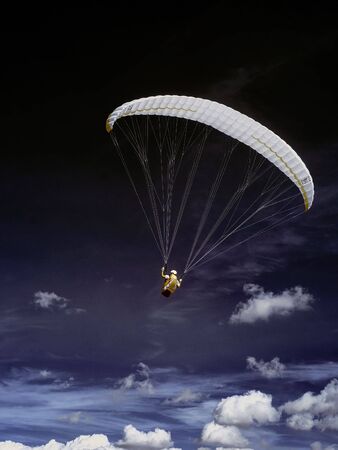 paragliding の写真素材