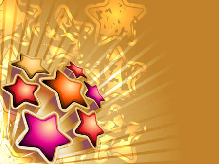 Background with shiny starsのイラスト素材