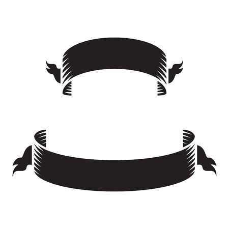 Stock Illustration Abstract ribbons for your designのイラスト素材