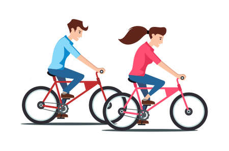 illustration of activities in the park during the day, vector illustration Suitable for Diagrams, Infographics, Book Illustration, Game Asset, And Other Graphic Related Assetsのイラスト素材