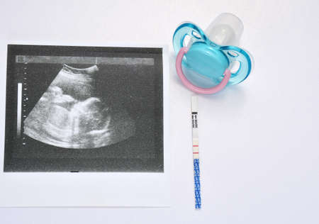 The first photo of the child.