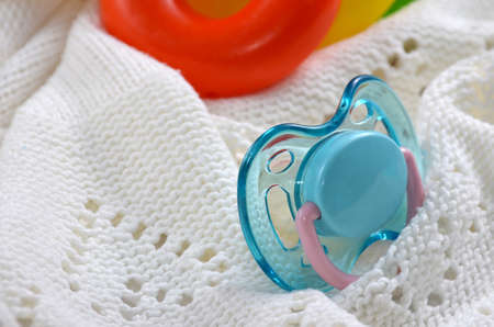 baby pacifierの写真素材