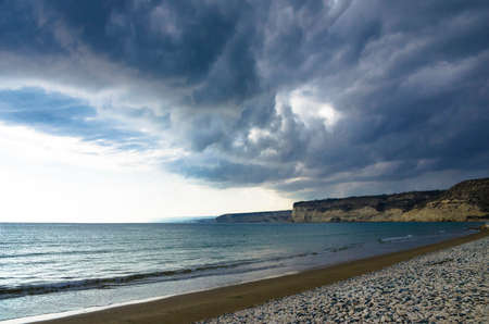 Extreme weather. Before storm