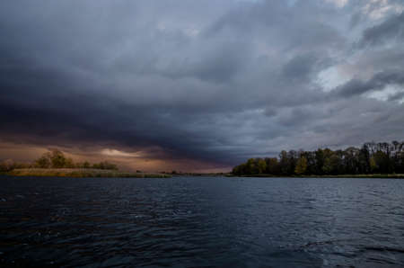 Extreme  weather. Before stormの写真素材