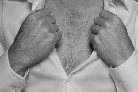 one's breastの写真素材