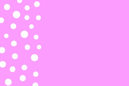 pink background with white pointsの写真素材