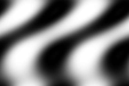 Illustration of black and white wavesの写真素材