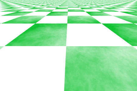 Illustration of a green and white perspective backroundの写真素材