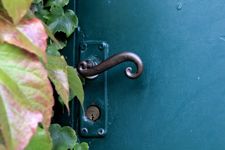 Metal door handle