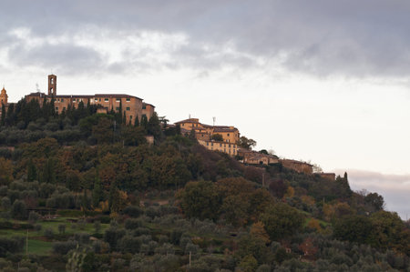 Montalcino, Tuscany, Italy.