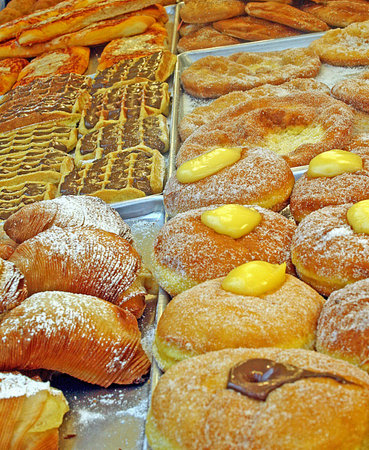 cabaret pastries for sale at market 