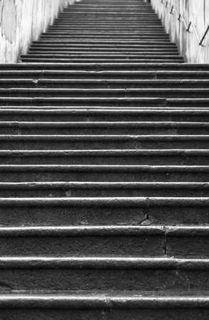 Endless climb laddersの写真素材