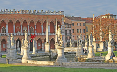 the Park of Prato della Valle Padova in Italy 3
