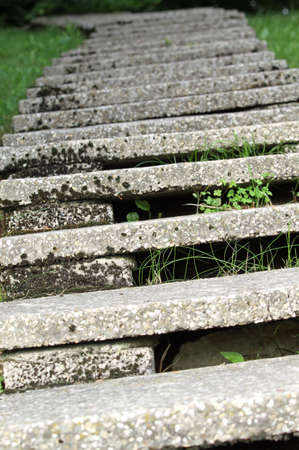 long concrete staircase that curve to infinity with very low steps long concrete staircase that curve to infinity with very low steps