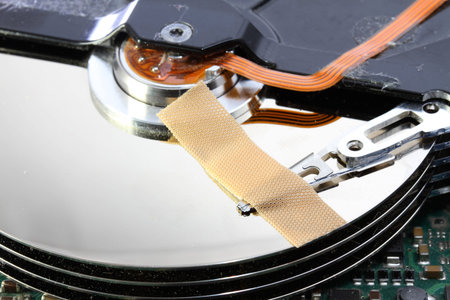 hard disk failure with a band-aid over your disks