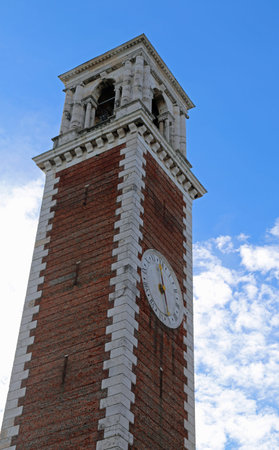 Bell Tower of Basilica di Monte Berico in Vicenza in Italy