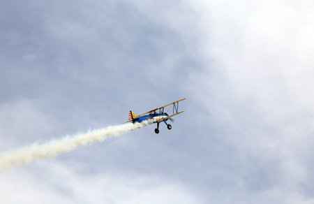Thiene, Vicenza - Italy. 26th July, 2015: important air show called FlighThiene in Thiene Airport...