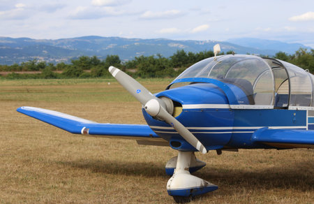 Thiene, Vicenza - Italy. 26th July, 2015: important air show called FlighThiene in Thiene Airport...