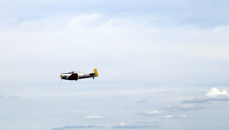 Thiene, Vicenza - Italy. 26th July, 2015: important air show called FlighThiene in Thiene Airport...