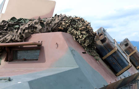 Armored military truck Camo for war missionsの写真素材