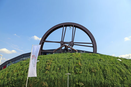 Milan, Italy - 8th September, 2015. International Exposition EXPO MILANO 2015. Detail of Belarus...