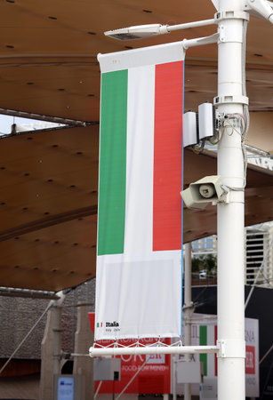 Milan, Italy - 8th September, 2015. International Exposition EXPO MILANO 2015. Detail of Italian...