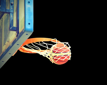 shoot hoops after the shooting magic and the black background