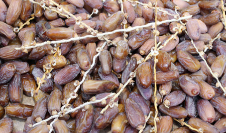 dried dates for sale in the african and asian food store