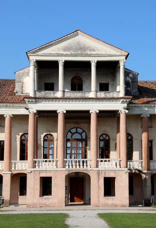 Cartigliano, VI, Italy - October 27, 2019: Villa called Morosini Cappello now Seat of local governmentのeditorial素材