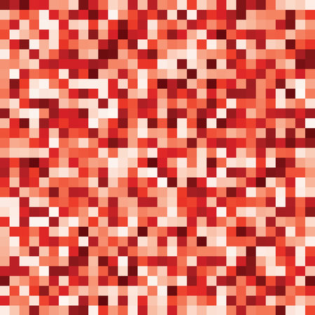 background of many small squares in various shades of red pink crimson amaranth creating a vibrant patternの写真素材