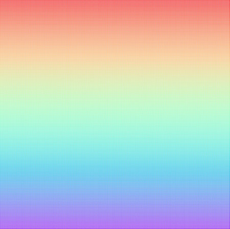 colored background with rainbow colors transitioning from red to indigo in a color gradient effect from top to bottom blending smoothlyの写真素材