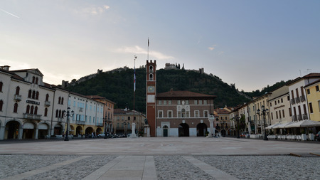 Marostica, Italy / Marostica, 08/06/2015: Marostica, is a town and municipality in the province of Vicenza, Veneto. It is mostly famous for its living.のeditorial素材