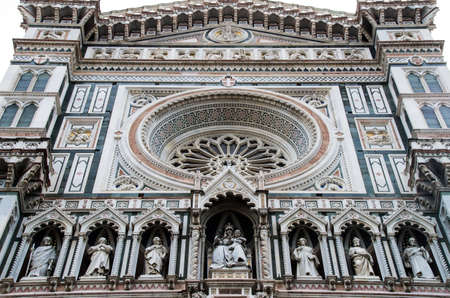 Cattedrale di Santa Maria del Fiore, Florence Cathedral from belowの写真素材