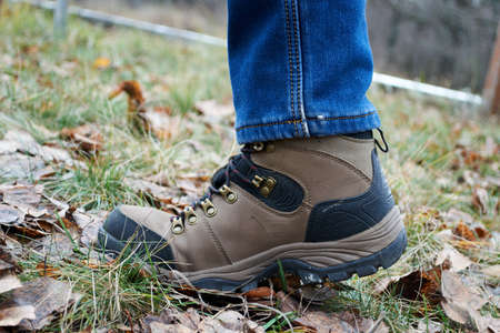 The shoes that provide a lot of positive emotions and good charge of vivacityの写真素材