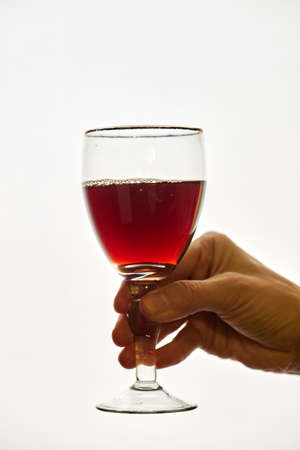 If you drink wine in small quantities reduces the risk of developing cancerの写真素材