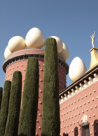 Museum - theater of El Salvador Dali.    のeditorial素材