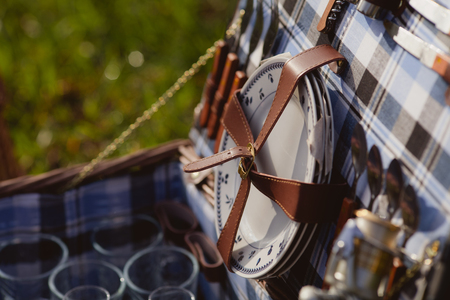 The picnic setの写真素材