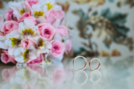 Two wedding rings