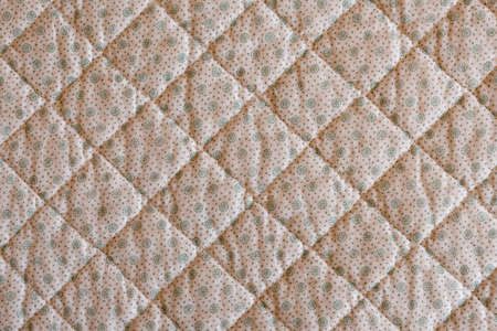 Old style blanket texture, close-upの写真素材