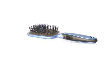 Comb hair close-up