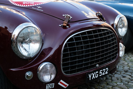 MODENA, ITALY - June, 2018. Front view of Ferrari 212 Export of 1952