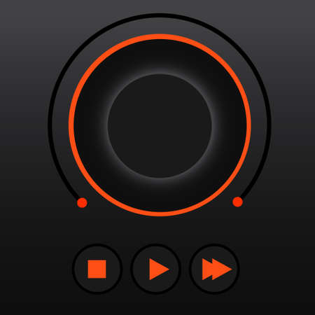 website design template UI designのイラスト素材