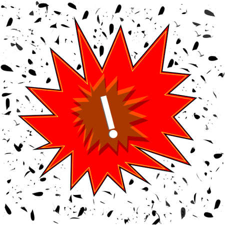 wording in comic speech bubble in pop art styleのイラスト素材