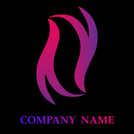 Circle Effect logo for business challenge vector illustrationのイラスト素材