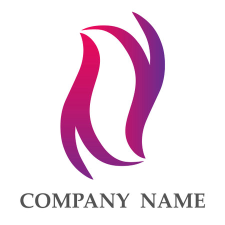 Circle Effect logo for business challenge vector illustrationのイラスト素材