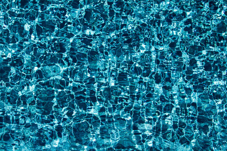 patches of light in swimming pool, abstraction