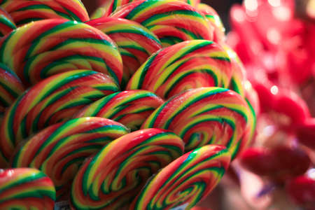 Spiral Lollipopsの写真素材