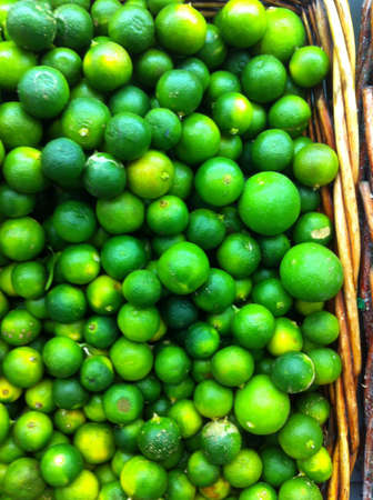 fresh basket of limau kasturiの素材